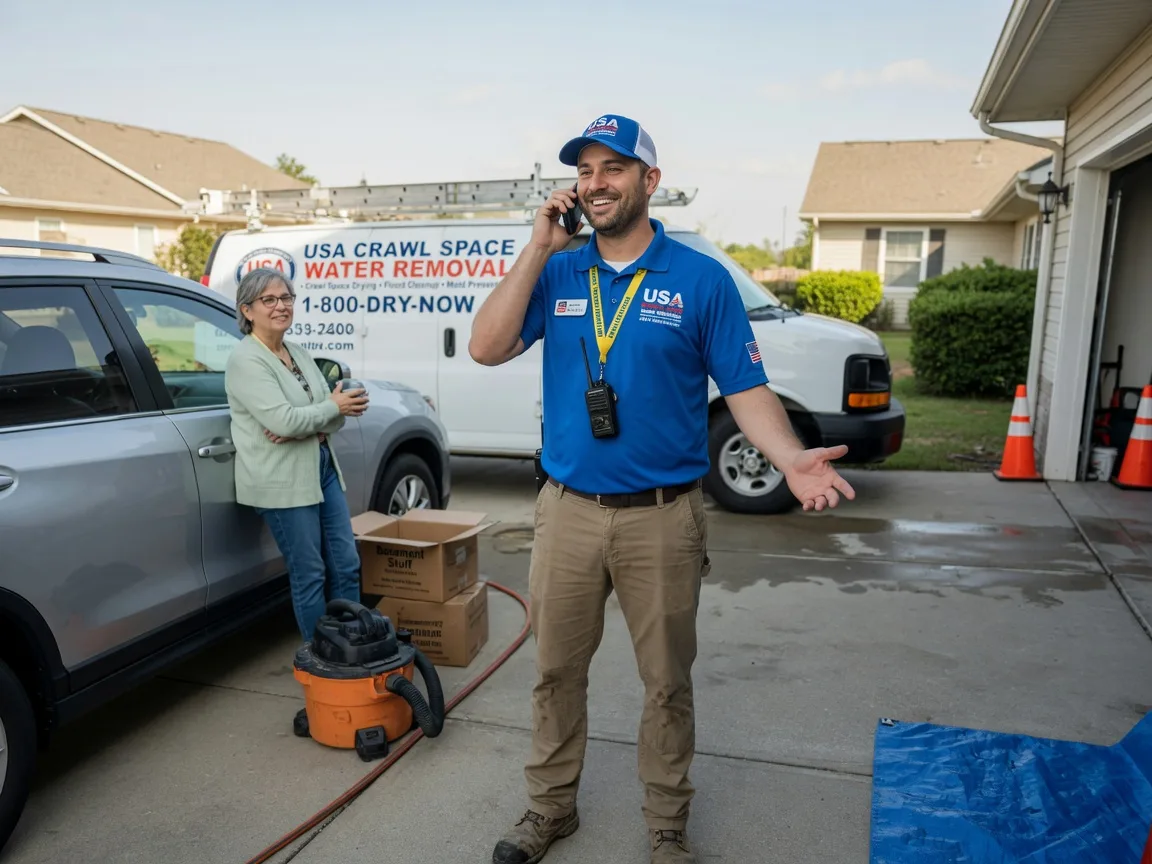 Crawl Space Water Removal Tamassee, SC FAQs